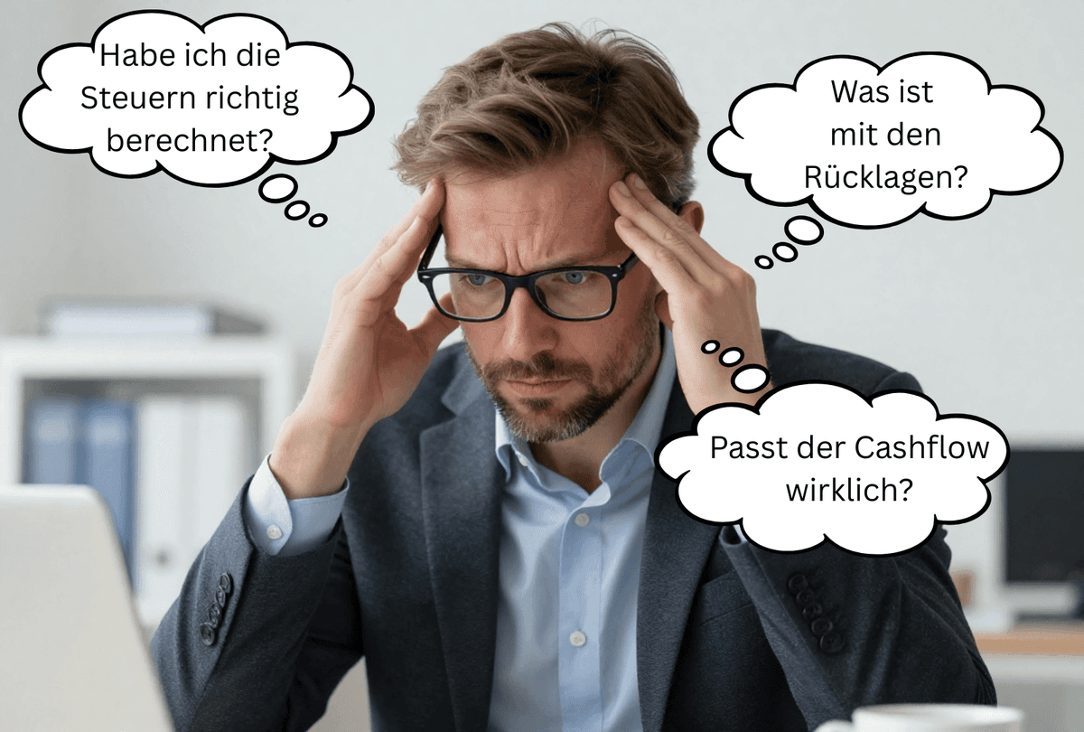 Überforderter Investor